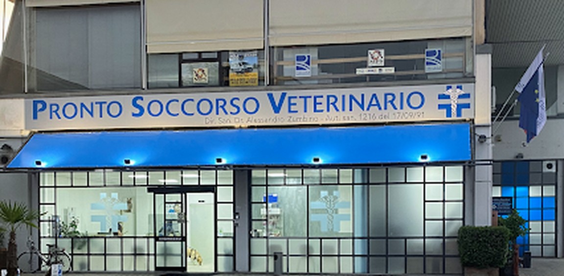 Facciata del Pronto Soccorso Veterinario Laudense